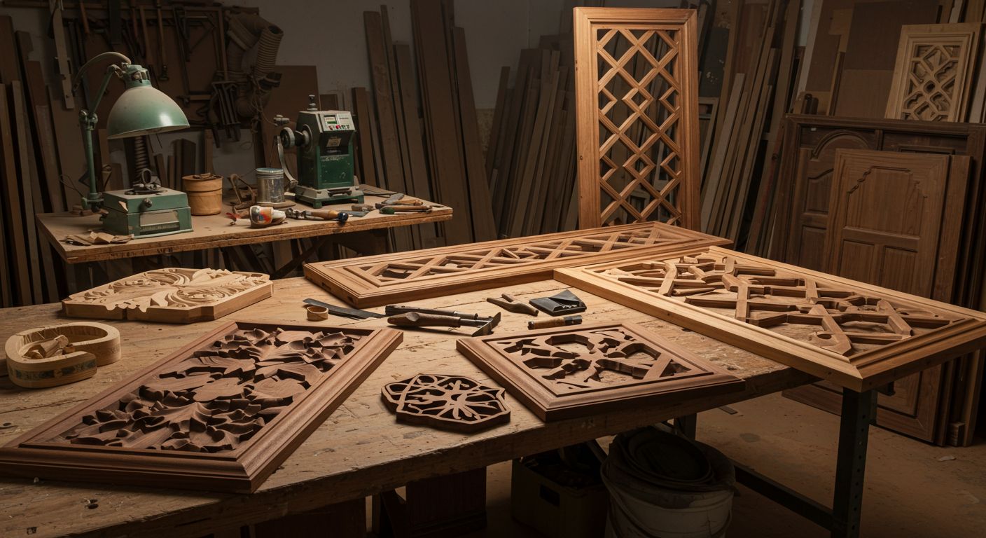 Пример декоративных панелей и перегородок Декоративные панели и перегородки в интерьере