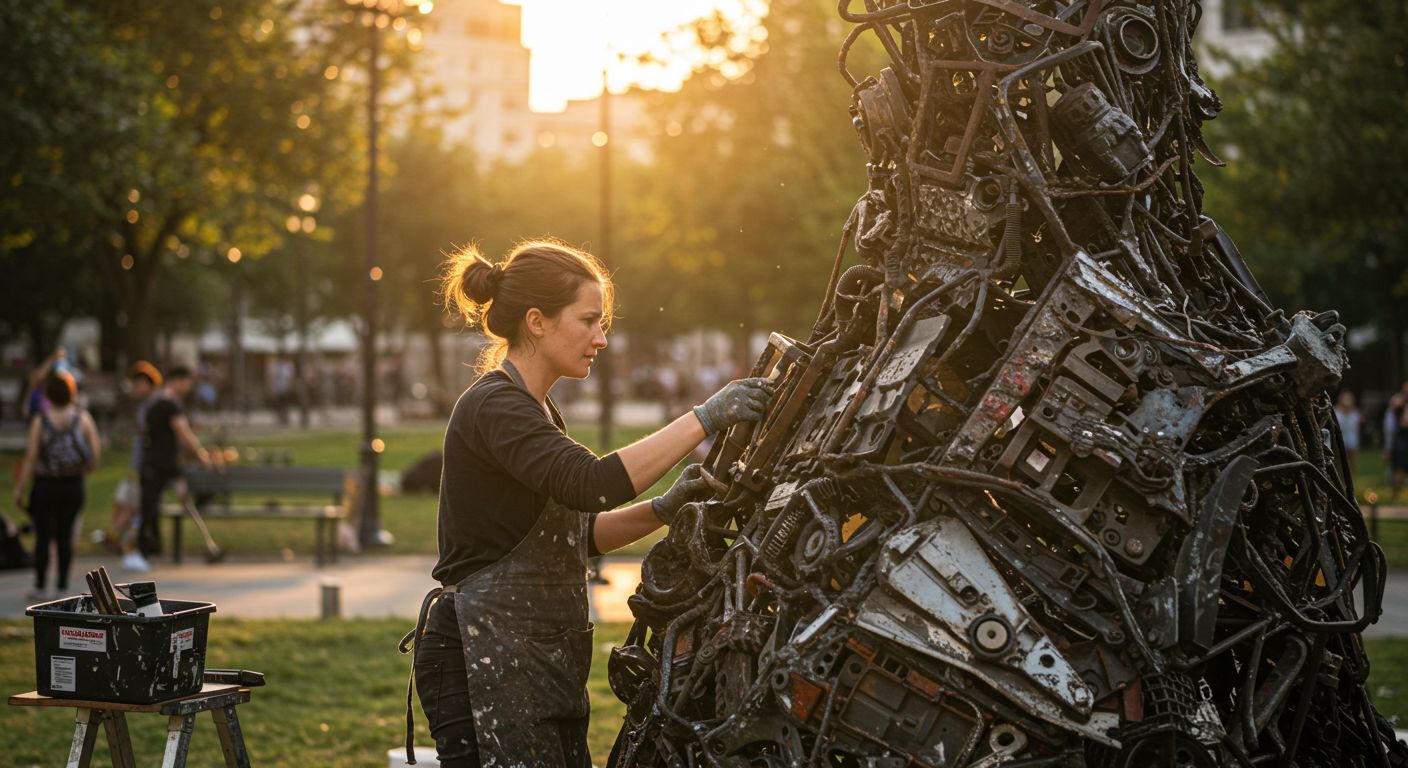 Скульптурная инсталляция