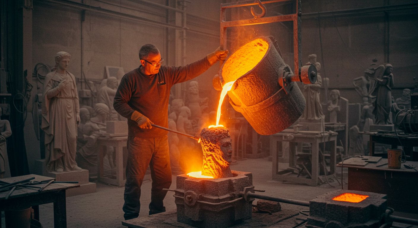 Изготовление гранитных формованных статуй