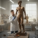 Изготовление бронзовых 3d печатных статуй