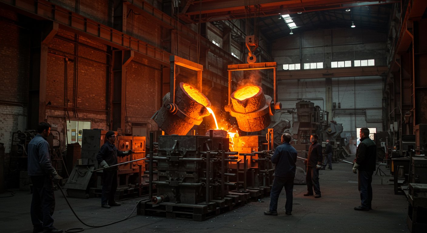 Литье крупных форм и монументальных скульптур