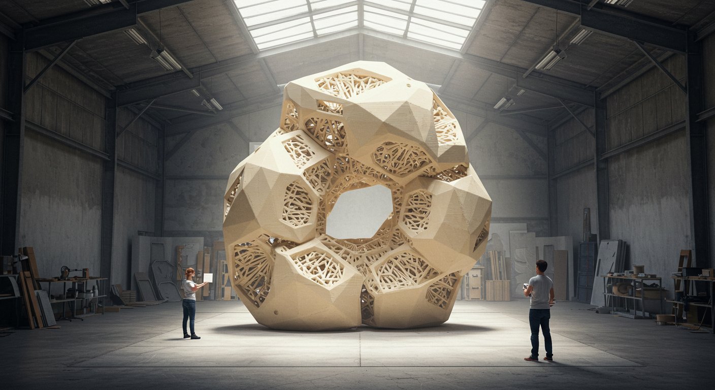 3D печать крупногабаритных скульптур