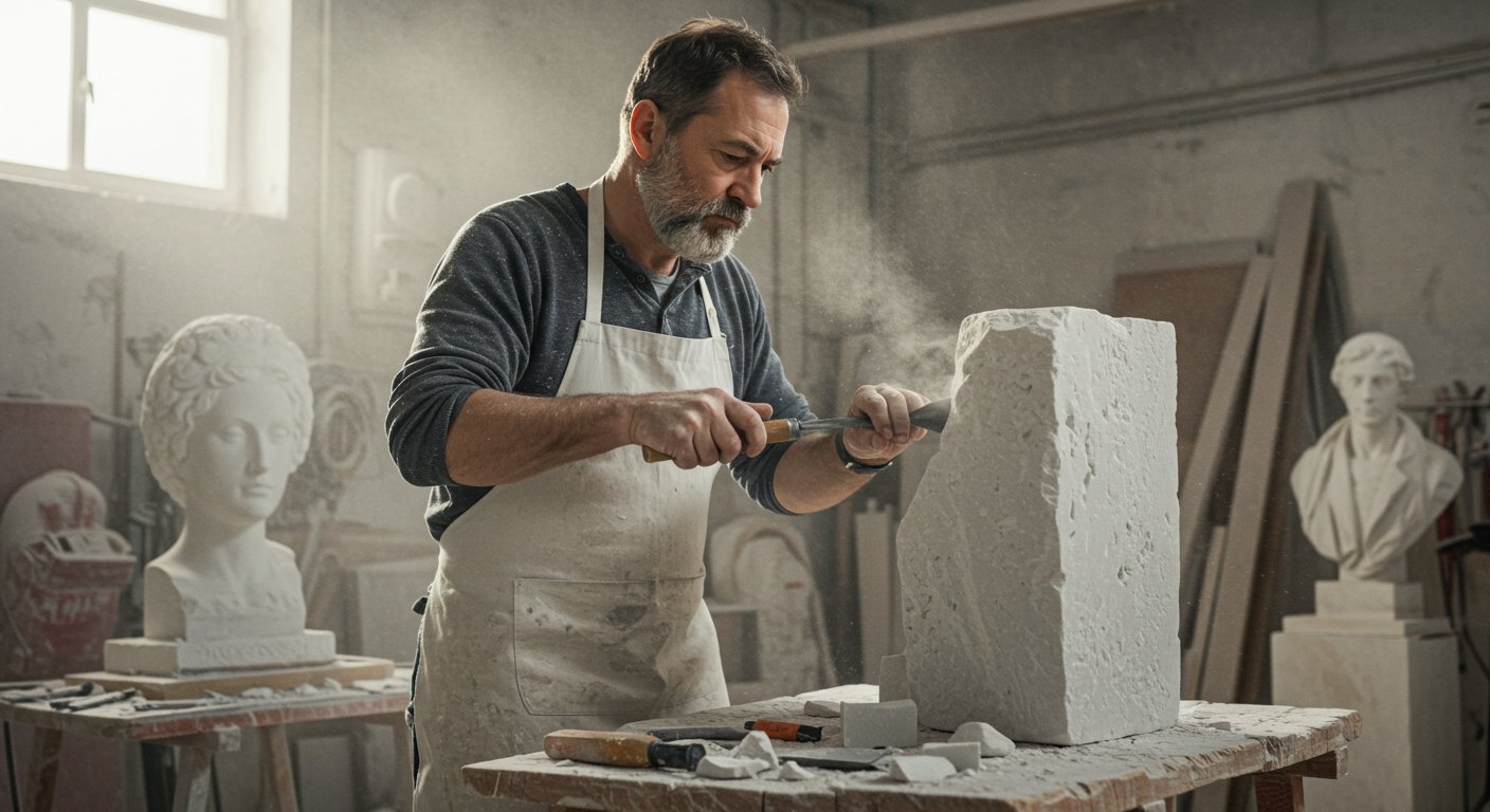 Памятная статуя на площади